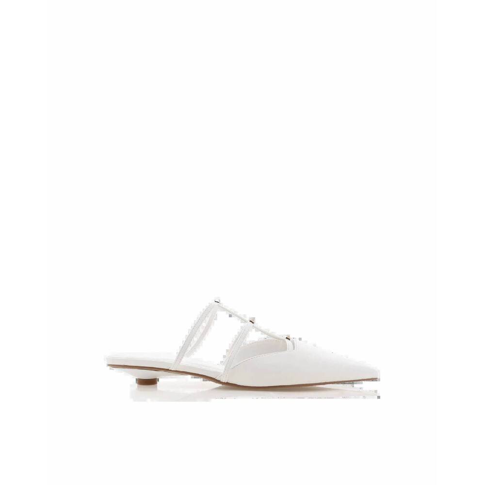 NEW BILLINI women carver pointed toe sandal in white
